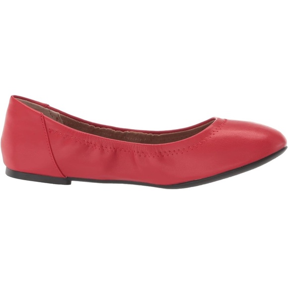 Amazon Essentials Vibrant Red Ballet Flats - Picture 7 of 8